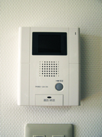 モニター付きインターフォンの画像