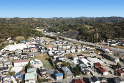 館山バイパスの空撮