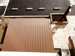 ウッドデッキの画像