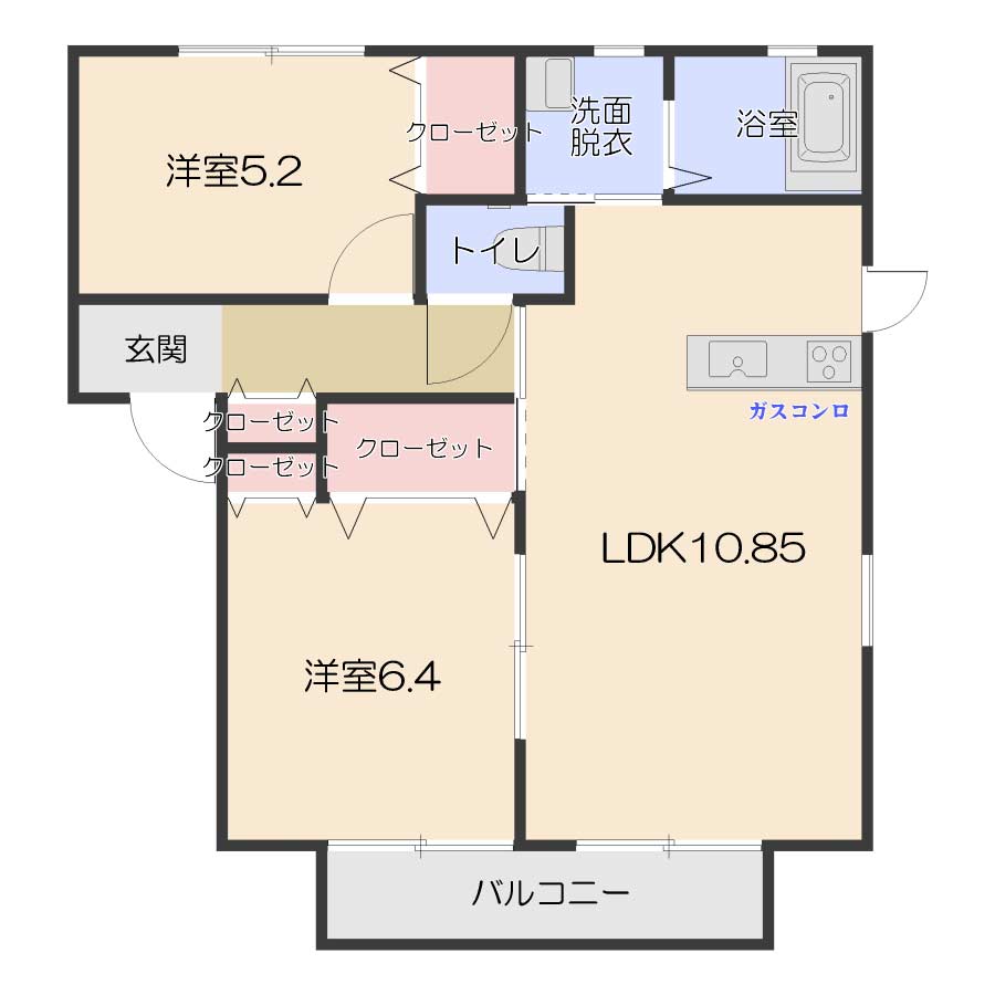 グリーンパレスの間取り